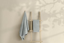 Mijölnir Juego de toallas de baño Gris (2 piezas)